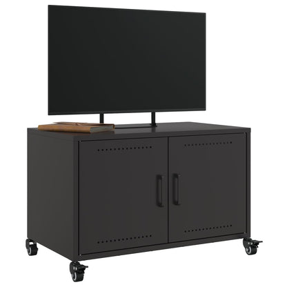 TV Cabinet Black 68x39x43,5 cm Steel