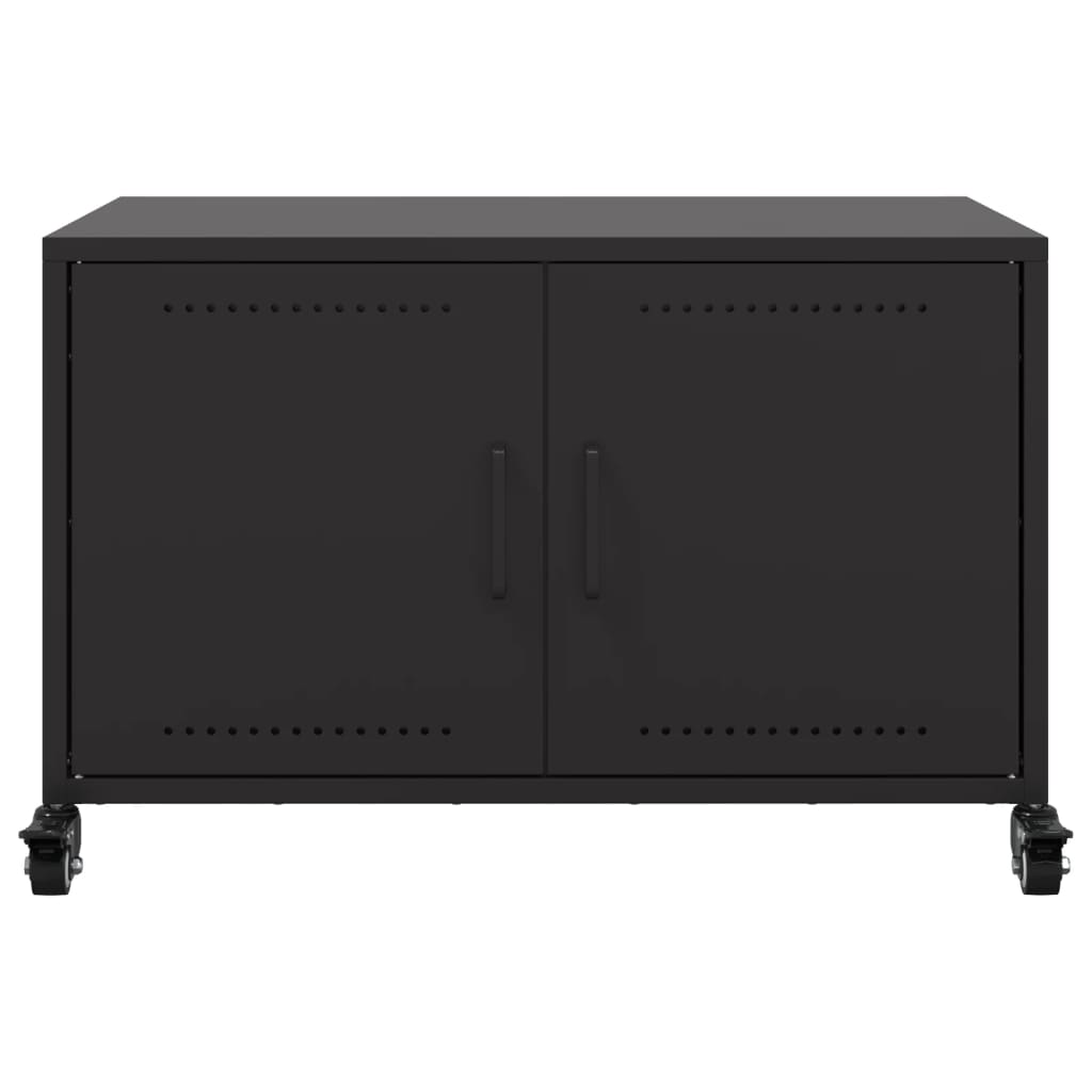 TV Cabinet Black 68x39x43,5 cm Steel