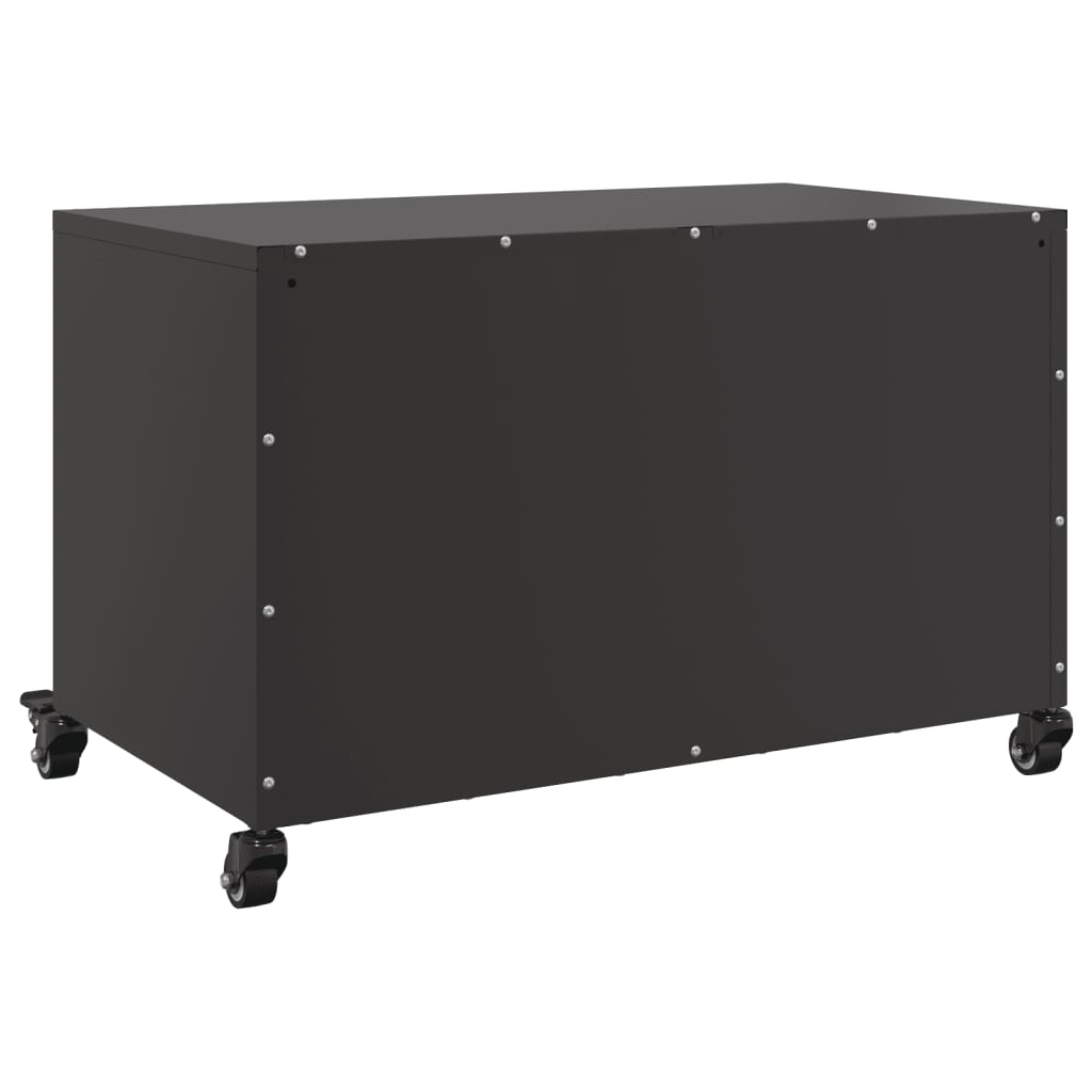TV Cabinet Black 68x39x43,5 cm Steel