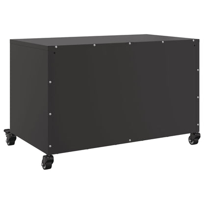 TV Cabinet Black 68x39x43,5 cm Steel