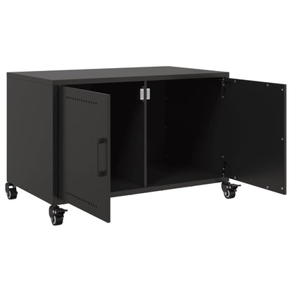 TV Cabinet Black 68x39x43,5 cm Steel