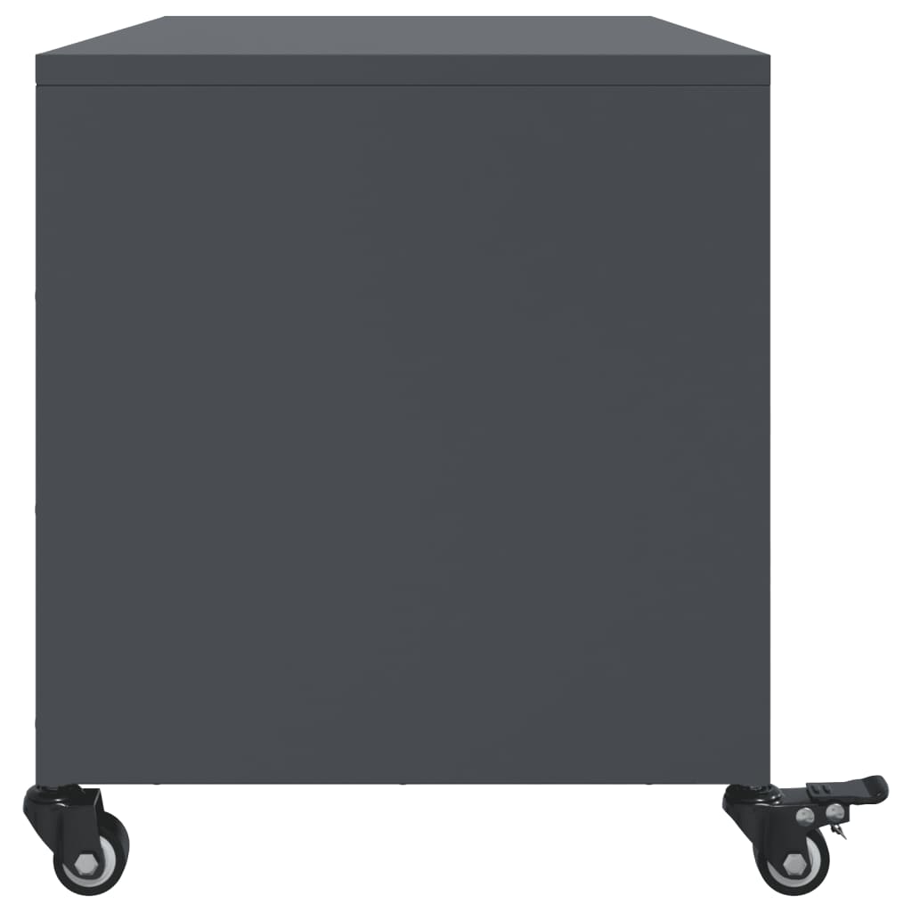 TV Cabinet Anthracite 68x39x43,5 cm Steel