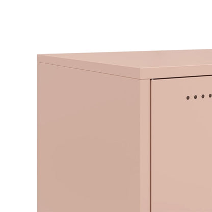TV Cabinet Pink 100,5x39x43,5 cm Steel