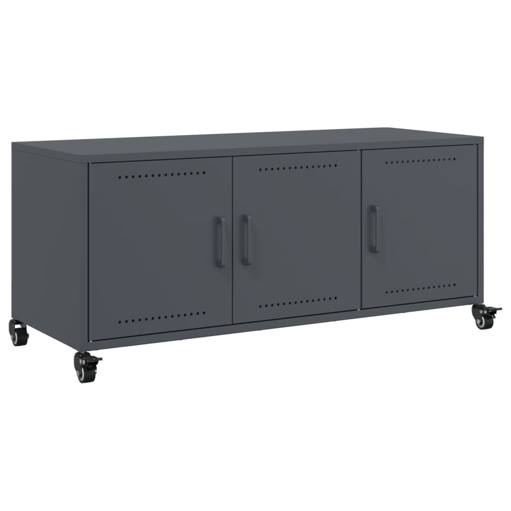 TV Cabinet Anthracite 100,5x39x43,5 cm Steel