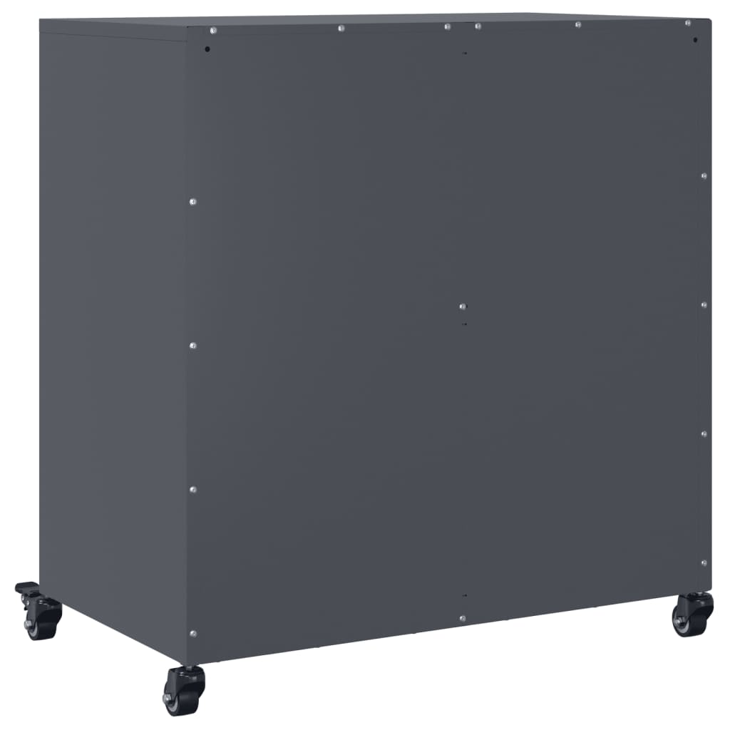 Sideboard Anthracite 68x39x72 cm Steel