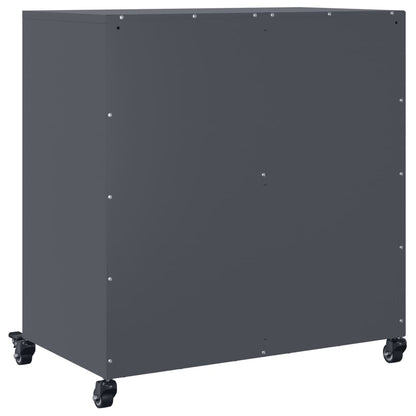 Sideboard Anthracite 68x39x72 cm Steel
