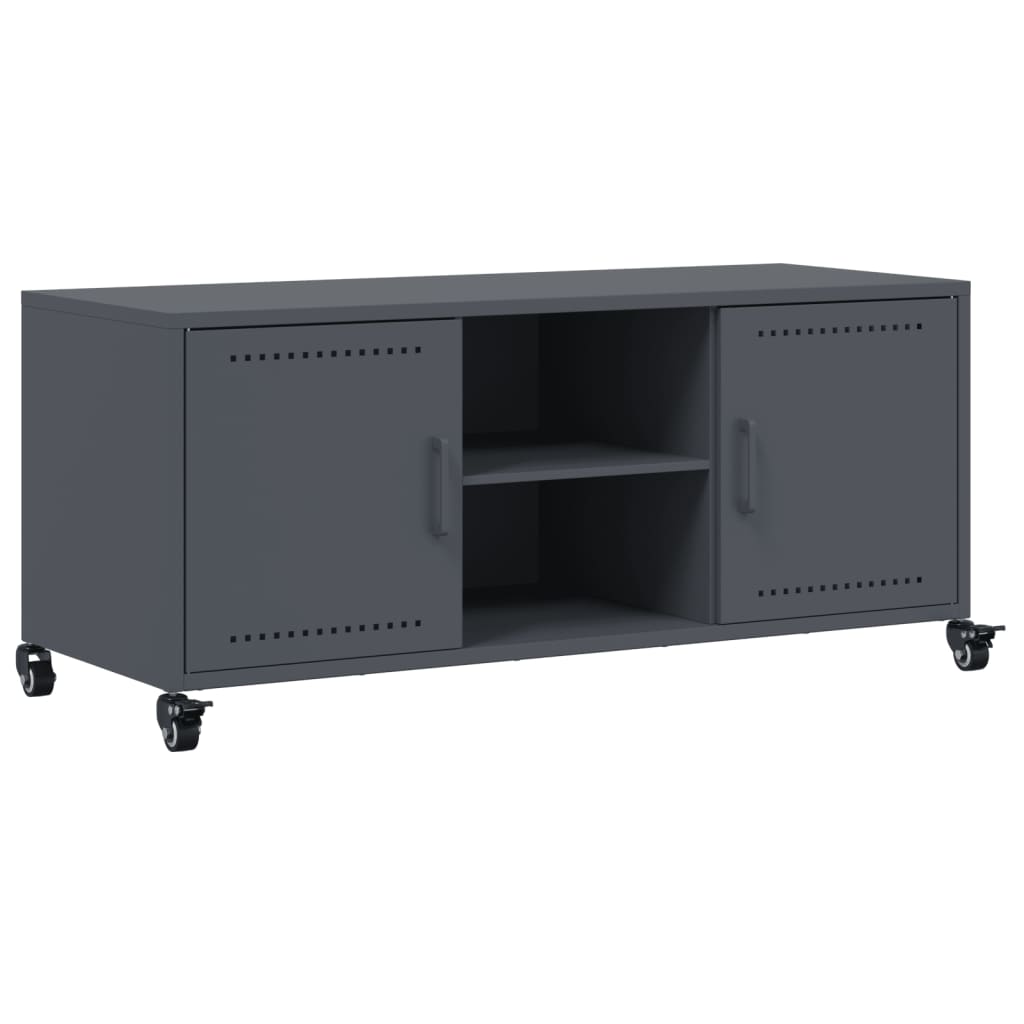 TV Cabinet Anthracite 100,5x39x43,5 cm Steel