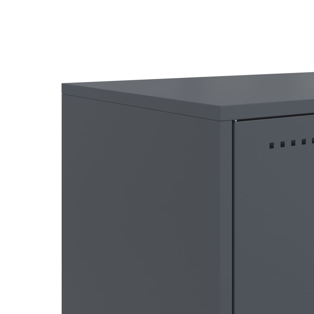 TV Cabinet Anthracite 100,5x39x43,5 cm Steel