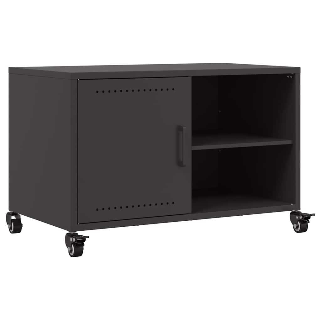 TV Cabinet Black 68x39x43,5 cm Steel