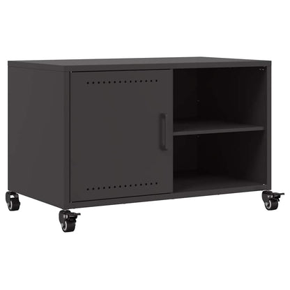 TV Cabinet Black 68x39x43,5 cm Steel
