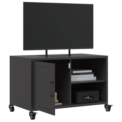 TV Cabinet Black 68x39x43,5 cm Steel