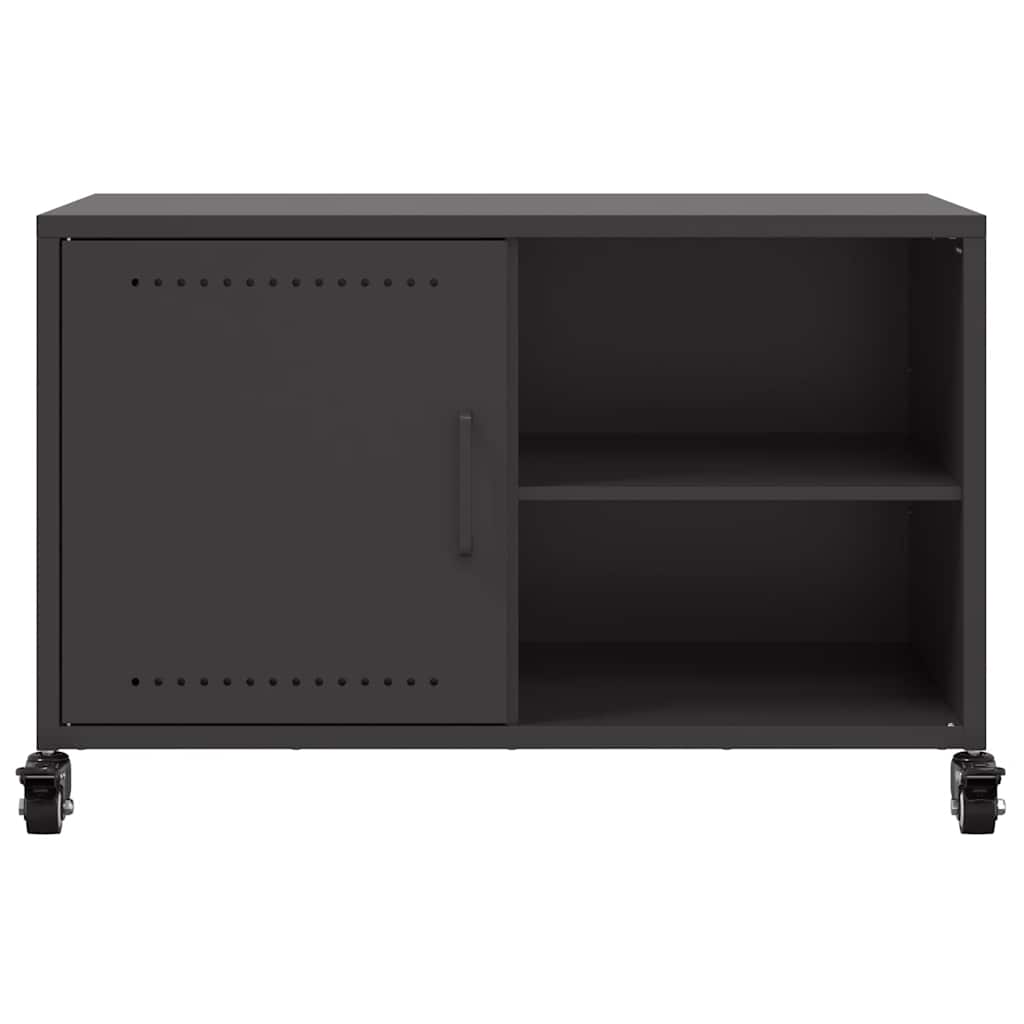 TV Cabinet Black 68x39x43,5 cm Steel