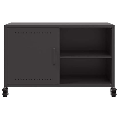TV Cabinet Black 68x39x43,5 cm Steel