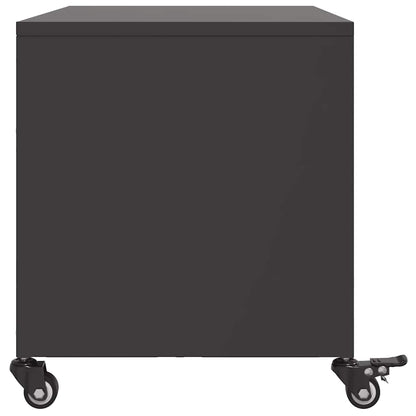TV Cabinet Black 68x39x43,5 cm Steel