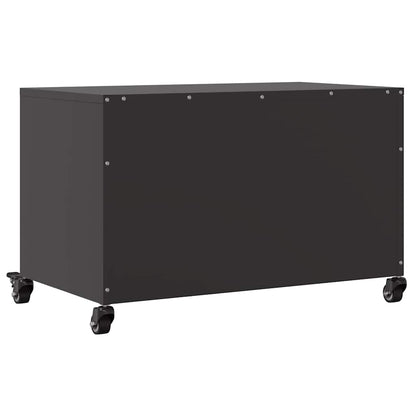 TV Cabinet Black 68x39x43,5 cm Steel