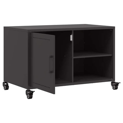 TV Cabinet Black 68x39x43,5 cm Steel