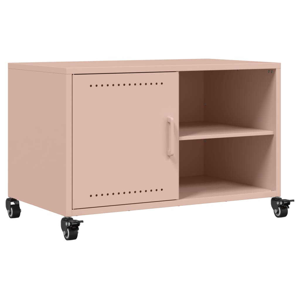 TV Cabinet Pink 68x39x43,5 cm Steel