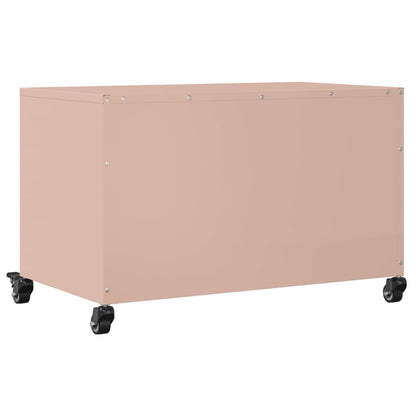 TV Cabinet Pink 68x39x43,5 cm Steel