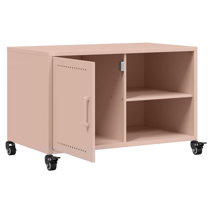TV Cabinet Pink 68x39x43,5 cm Steel
