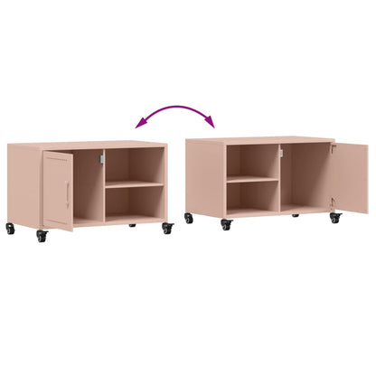 TV Cabinet Pink 68x39x43,5 cm Steel