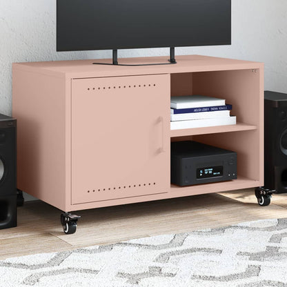 TV Cabinet Pink 68x39x43,5 cm Steel