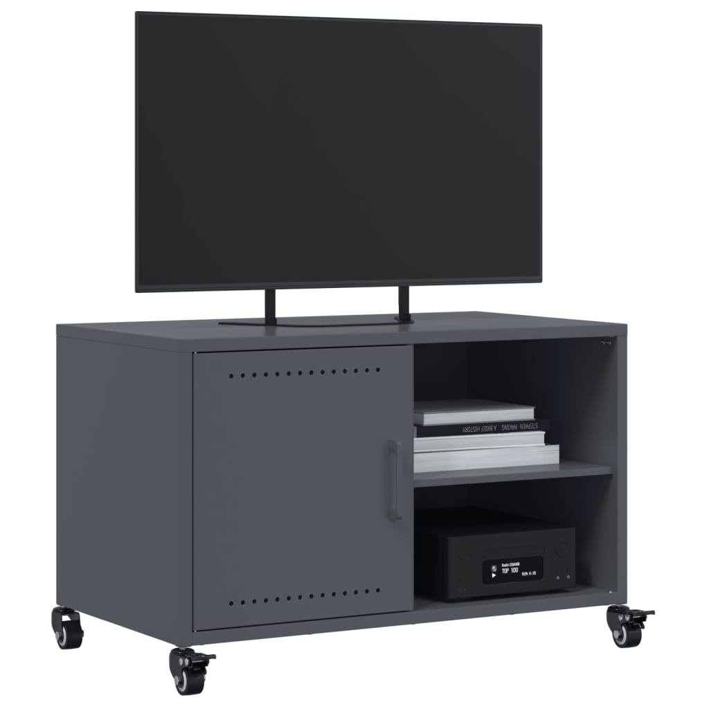 TV Cabinet Anthracite 68x39x43.5 cm Steel