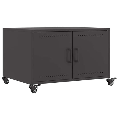 Coffee Table Black 68x50x43,5 cm Steel