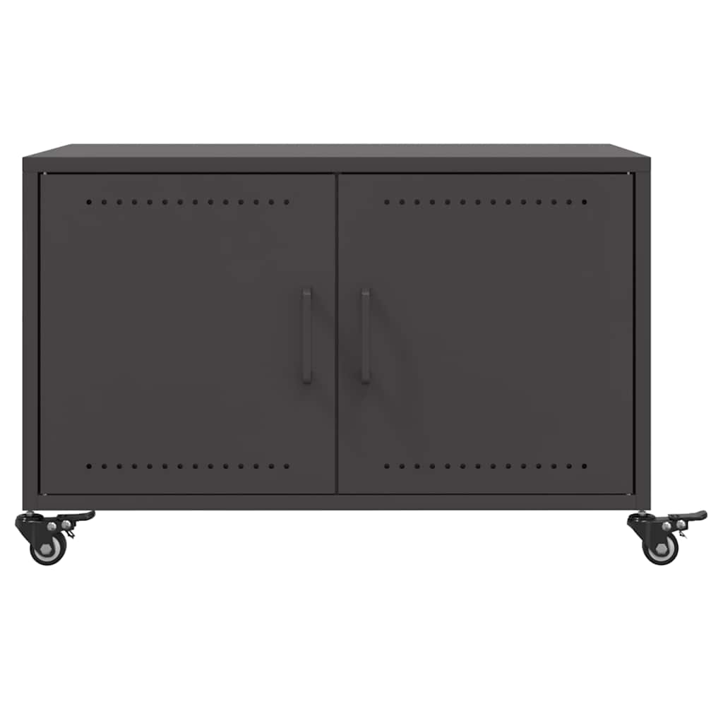 Coffee Table Black 68x50x43,5 cm Steel