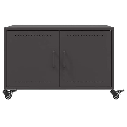 Coffee Table Black 68x50x43,5 cm Steel