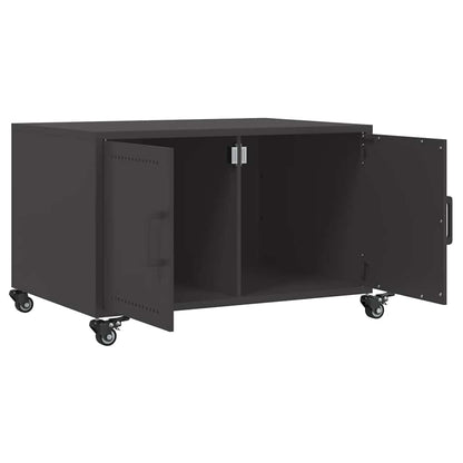 Coffee Table Black 68x50x43,5 cm Steel