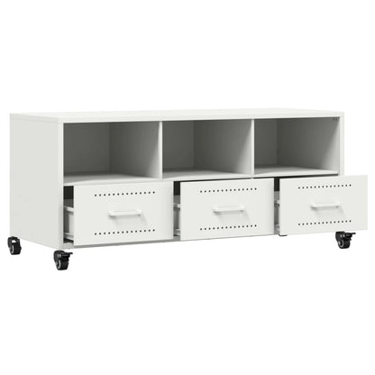 TV Cabinet White 100.5x39x43.5 cm Steel