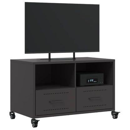 TV Cabinet Black 68x39x43,5 cm Steel
