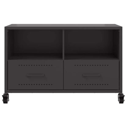 TV Cabinet Black 68x39x43,5 cm Steel