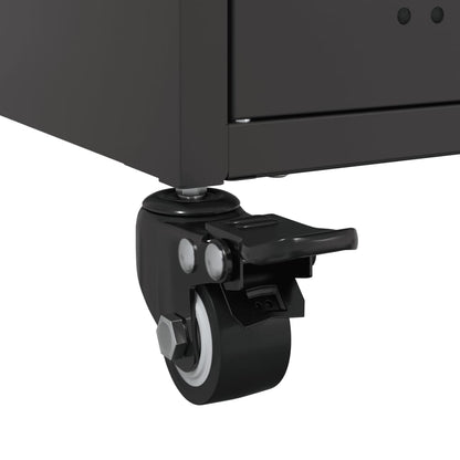 TV Cabinet Black 68x39x43,5 cm Steel