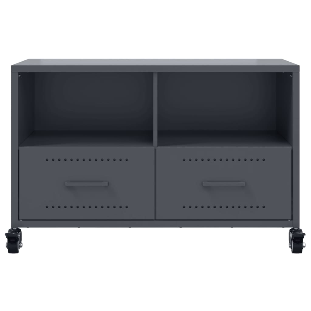 TV Cabinet Anthracite 68x39x43,5 cm Steel