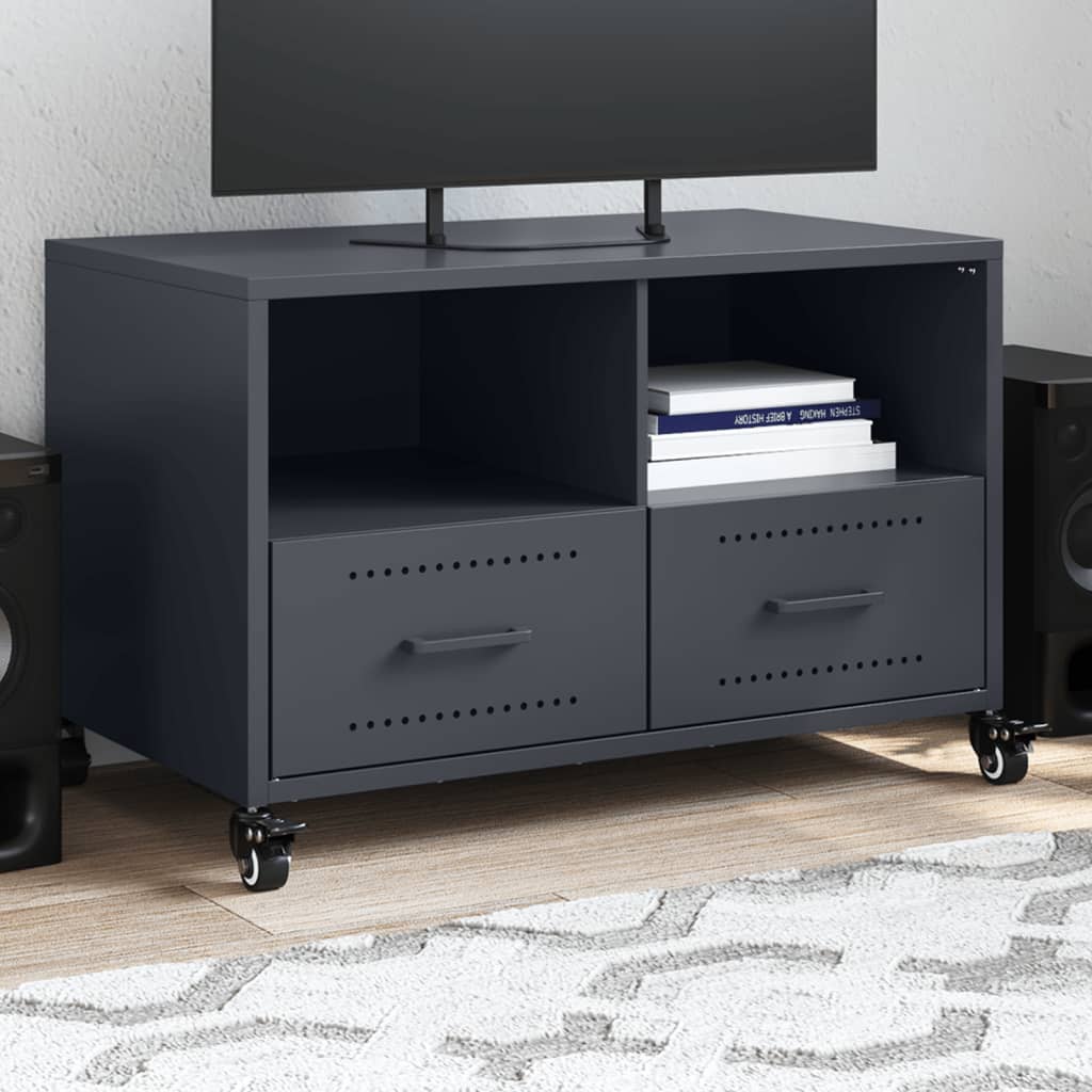 TV Cabinet Anthracite 68x39x43,5 cm Steel