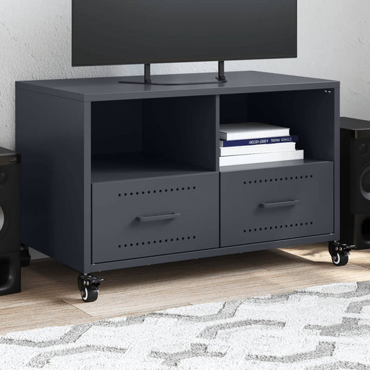 TV Cabinet Anthracite 68x39x43,5 cm Steel