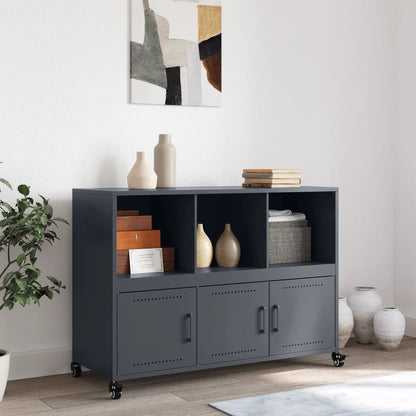 Sideboard Anthracite 100,5x39x72 cm Steel