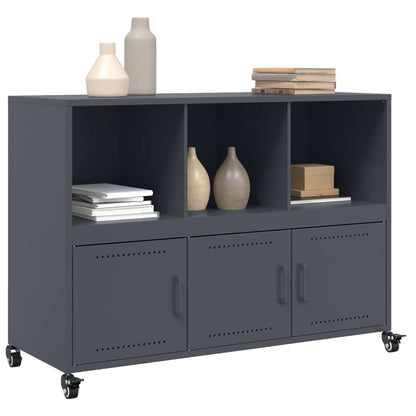 Sideboard Anthracite 100,5x39x72 cm Steel