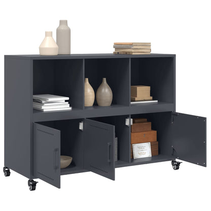 Sideboard Anthracite 100,5x39x72 cm Steel