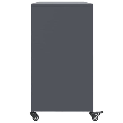 Sideboard Anthracite 100.5x39x72 cm Steel
