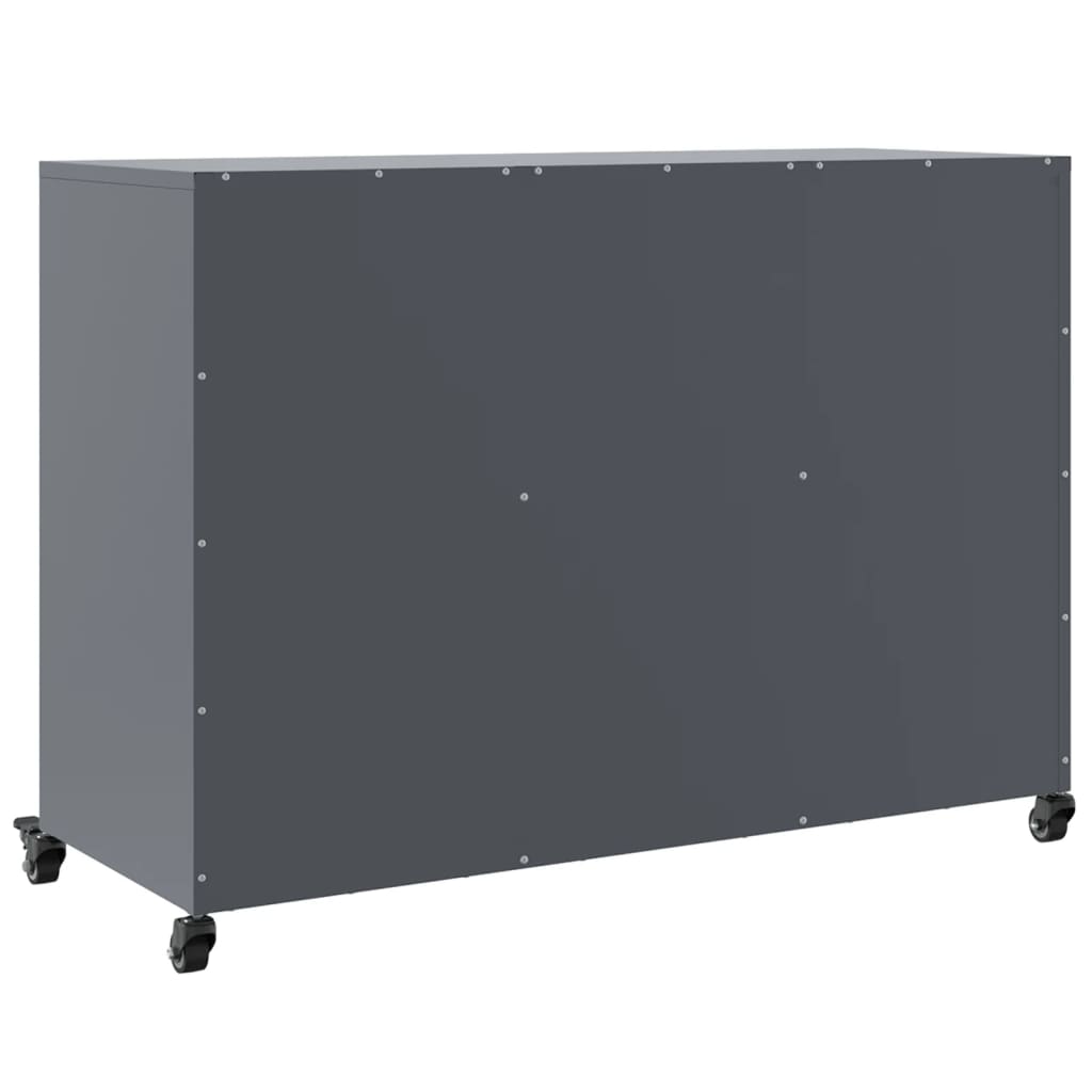 Sideboard Anthracite 100,5x39x72 cm Steel