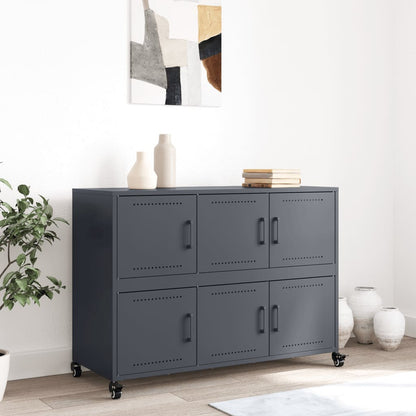 Sideboard Anthracite 100,5x39x72 cm Steel