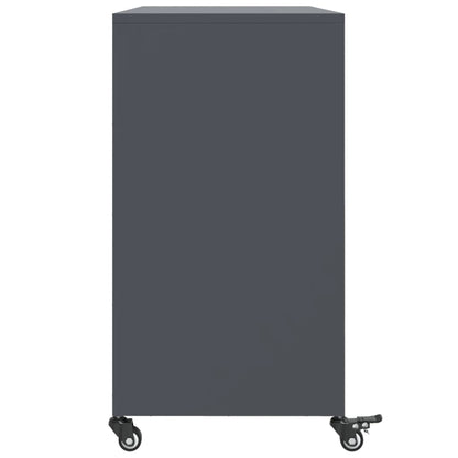 Sideboard Anthracite 100.5x39x72 cm Steel