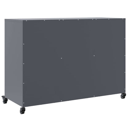 Sideboard Anthracite 100,5x39x72 cm Steel