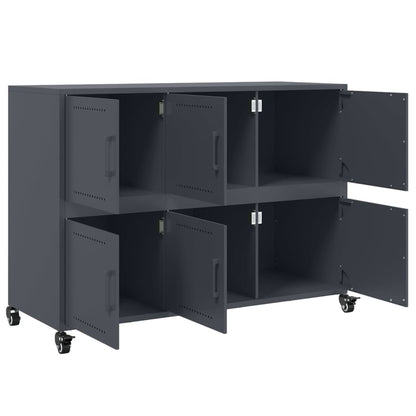 Sideboard Anthracite 100,5x39x72 cm Steel