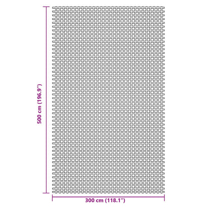 Tent Carpet Anthracite 5x3 m