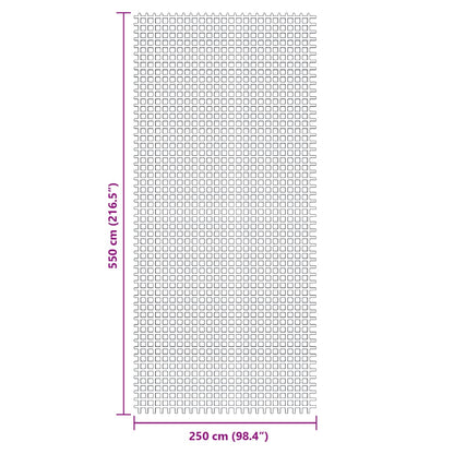 Tent Carpet Green 5.5x2.5 m