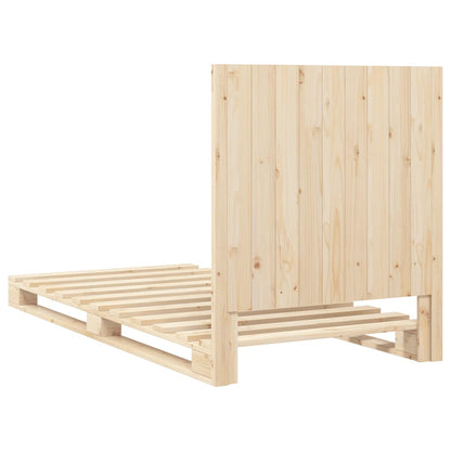 Bed Frame | Natural Pine | Solid Pinewood | Single size | Durable