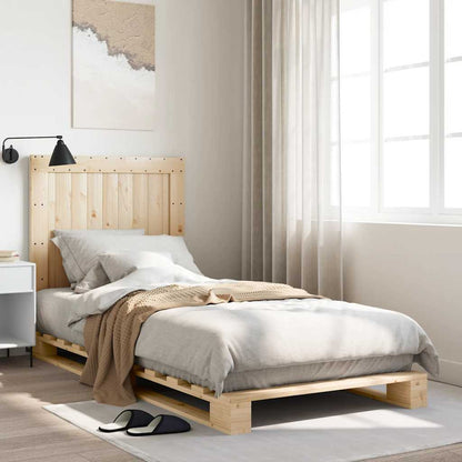 Bed Frame | Natural Pine | Solid Pinewood | Single size | Durable